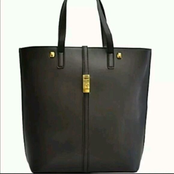 Adrienne Vittadini Handbags - Adrienne Vittadini Modern Edge Black Handbag"